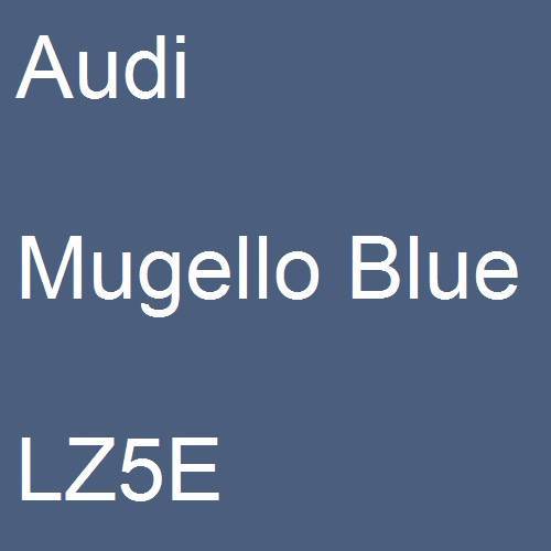 Audi, Mugello Blue, LZ5E.